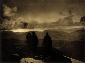 "The Dark Mountains" by James Craig Annan (1864 - 1946) 