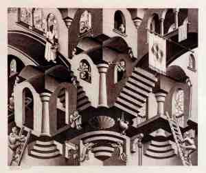 MC Escher: Convex and Concave