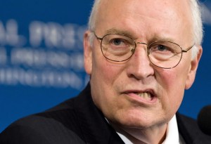 Cheney's angry Elvis imitation