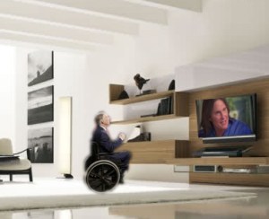 governor watching TV