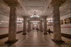 The ornate subways of St. Petersburg/Leningrad