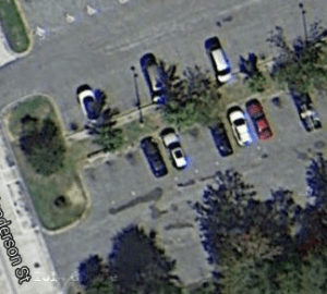 where the Henderson Street house once stood 