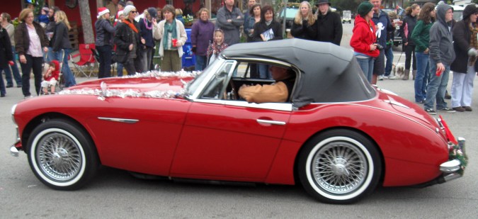 red austin healey