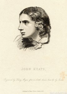 Portrait of English Poet John Keats