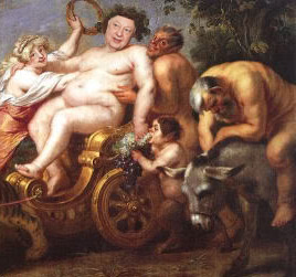 Roger Ailes as Bacchus