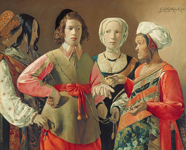 The Fortune Teller by Georges de la Tour