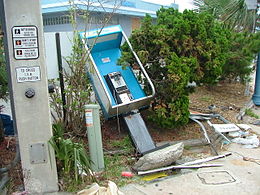post Matthew damage on Daytona Beach