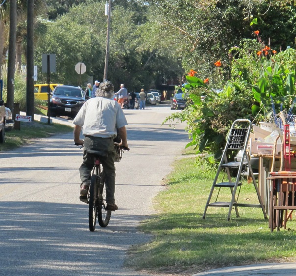 headed up Huron to Center Street