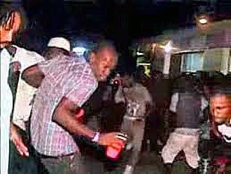 at a club in Mo-bay Jamaica