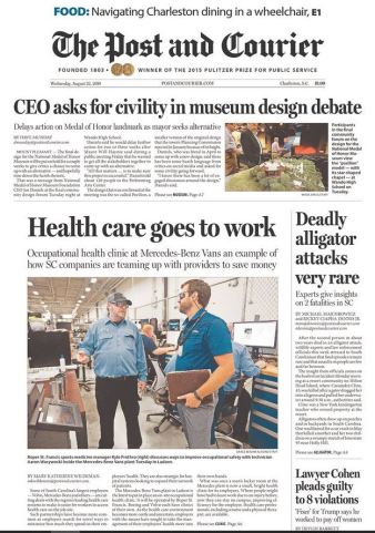 cohen headline Post &amp; Courier